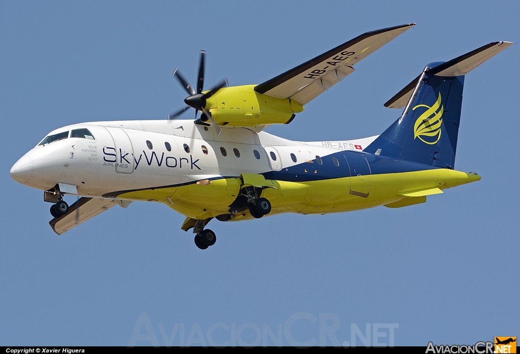 HB-AES - Dornier Do-328-110 - Sky Work
