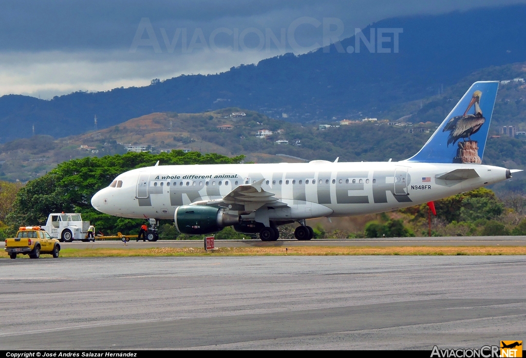 N948FR - Airbus A319-111 - Frontier Airlines