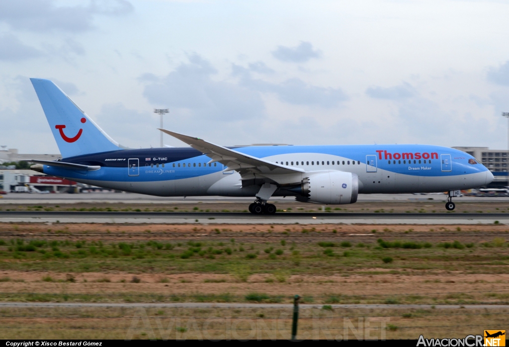 G-TUIC - Boeing 787-8 Dreamliner - Thomson Airways