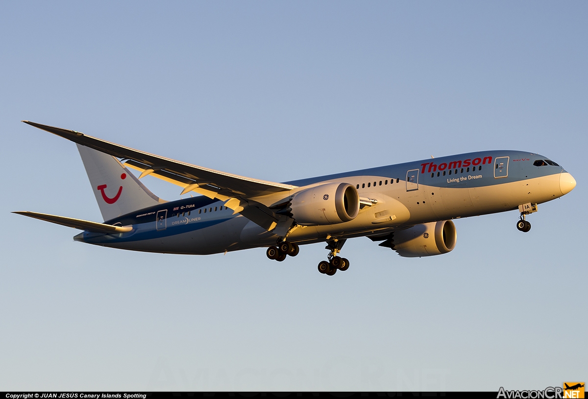 G-TUIA - Boeing 787-8 Dreamliner. - Thomson Airways