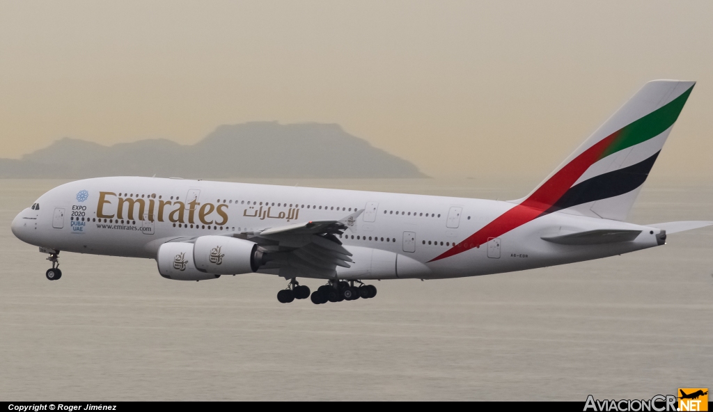 A6-EDR - Airbus A380-861 - Emirates