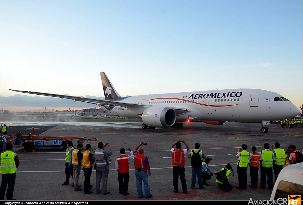N961AM - Boeing 787-8 Dreamliner - Aeromexico