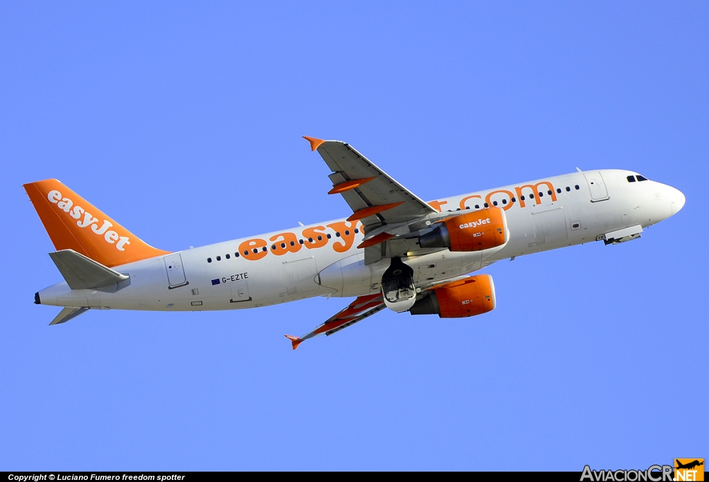 G-EZTE - Airbus A320-214 - EasyJet Airline