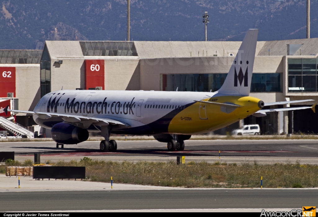 G-OZBH - Airbus A321-231 - Monarch Airlines