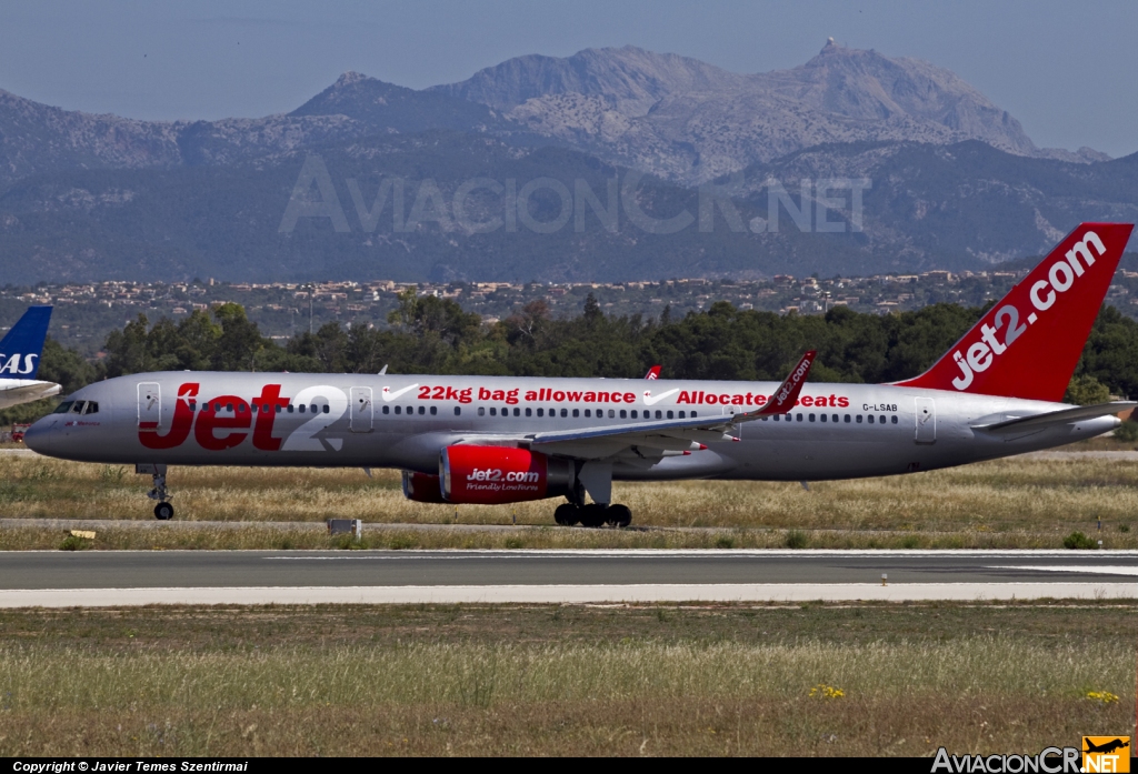 G-LSAB - Boeing 757-27B - Jet2 (Channel Express)