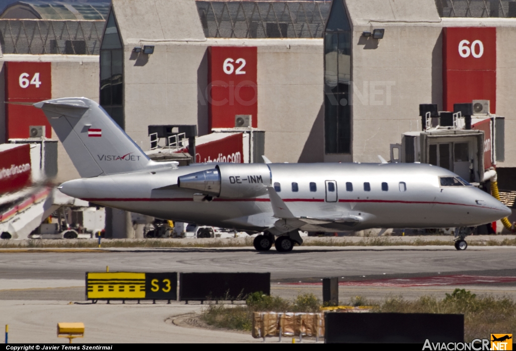 OE-INM - Bombardier Challenger 604 (CL-600-2B16) (Genérico) - Vista Jet