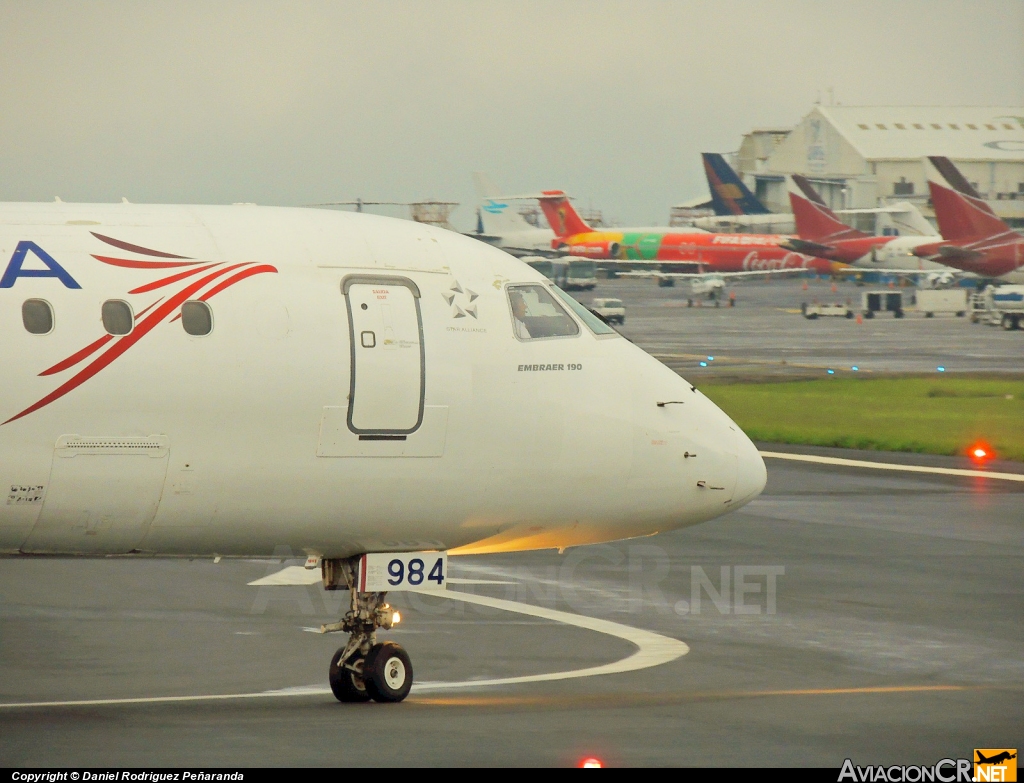 N984TA - Embraer 190-100IGW - TACA