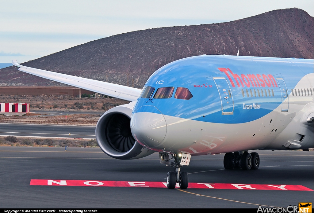 G-TUIC - Boeing 787-8 Dreamliner - Thomson Airways