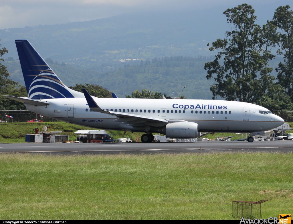 HP-1380CMP - Boeing 737-7V3 - Copa Airlines