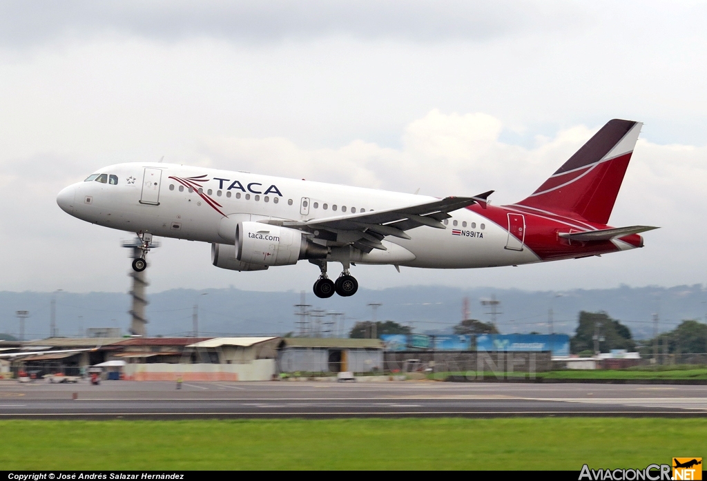 N991TA - Airbus A319-112 - TACA