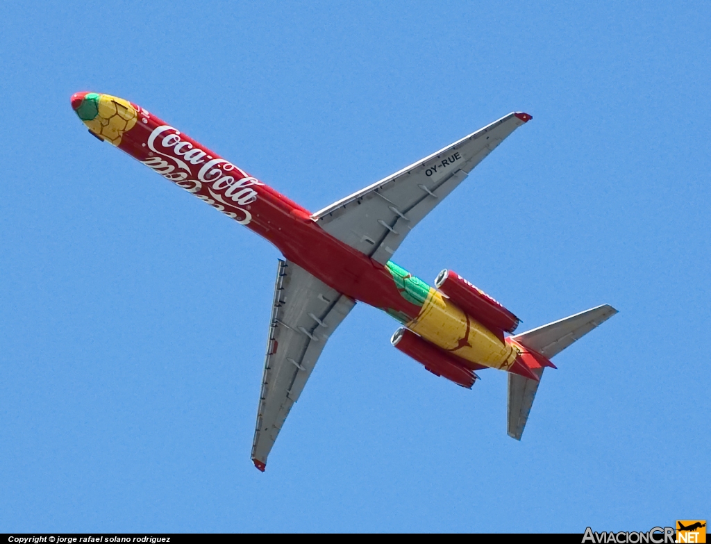 OY-RUE - McDonnell Douglas MD-83 (DC-9-83) - Danish Air Transport