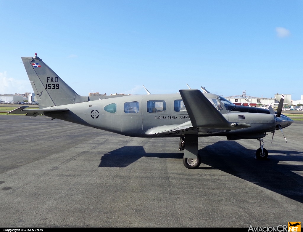 FAD-1539 - Piper PA-31-350 Navajo Chieftain - Fuerza Aerea Dominicana