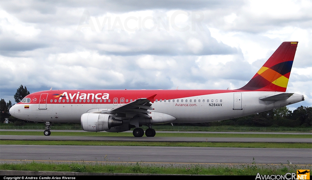 N284AV - Airbus A320-214 - Avianca