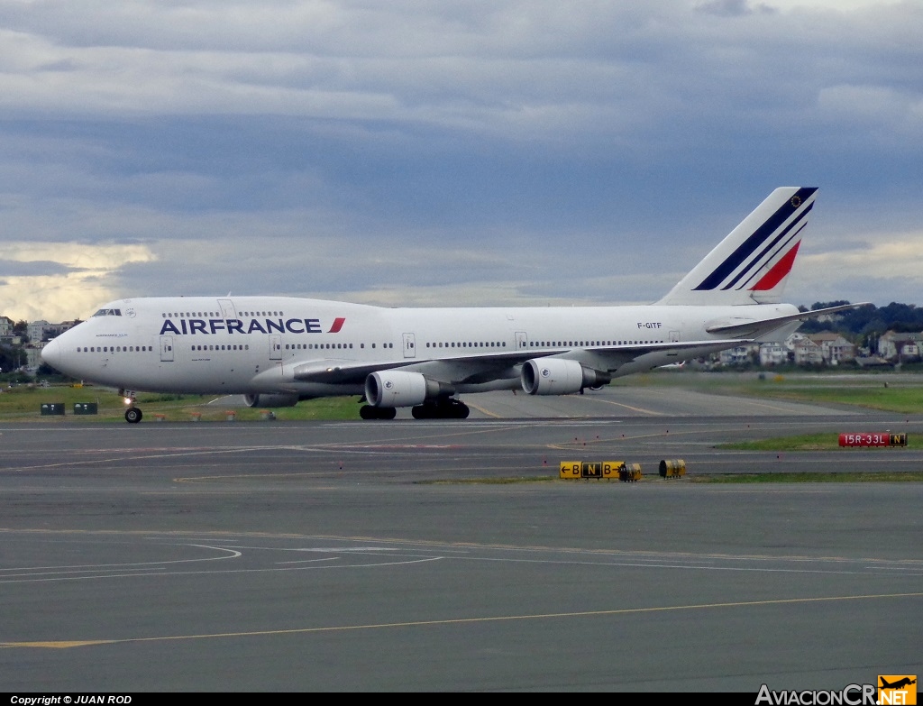 F-GITF - Boeing 747-428 - Air France