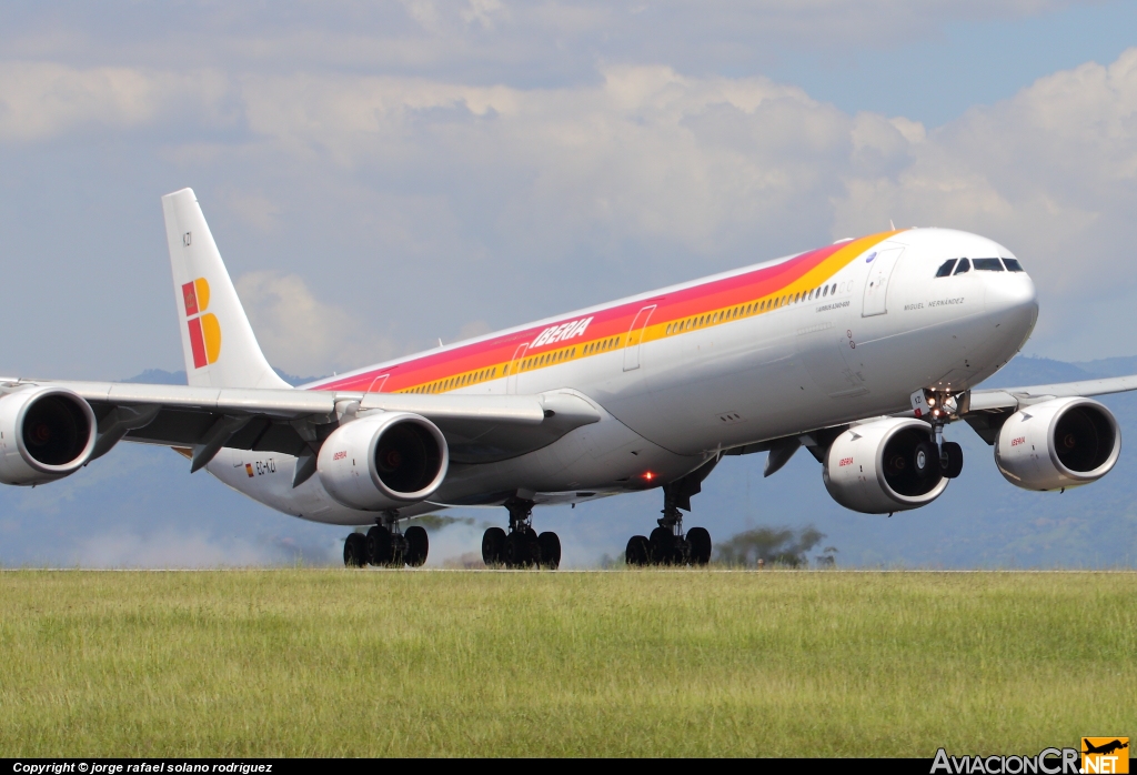 EC-KZI - Airbus A340-642 - Iberia