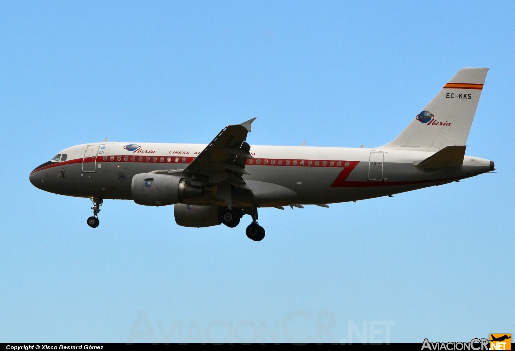 EC-KKS - Airbus A319-111 - Iberia