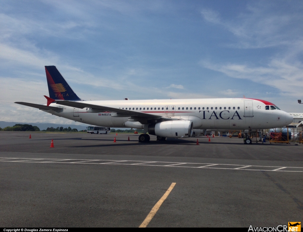 N493TA - Airbus A320-233 - TACA