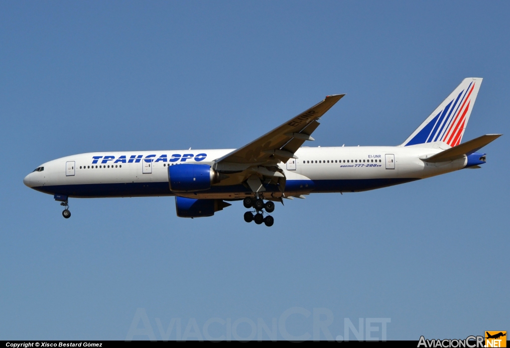 EI-UNR - Boeing 777-212/ER - Transaero Airlines