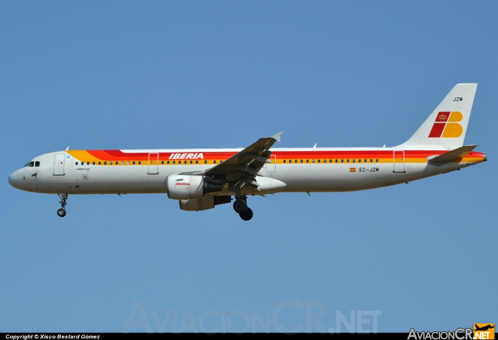 EC-JZM - Airbus A321-211 - Iberia