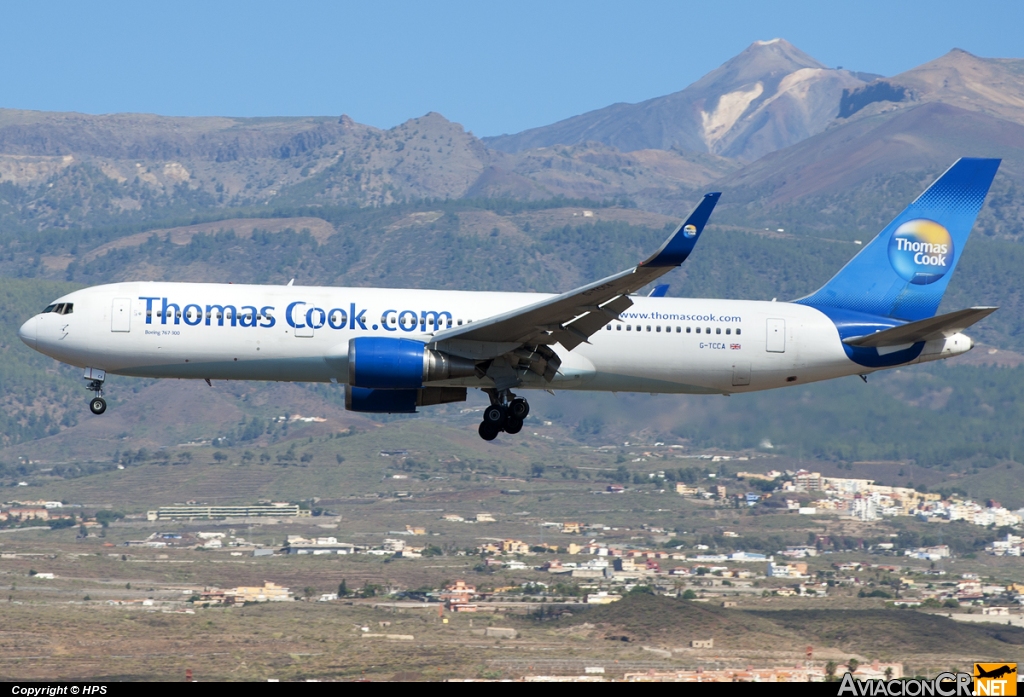 G-TCCA - Boeing 767-31K/ER - Thomas Cook Airlines