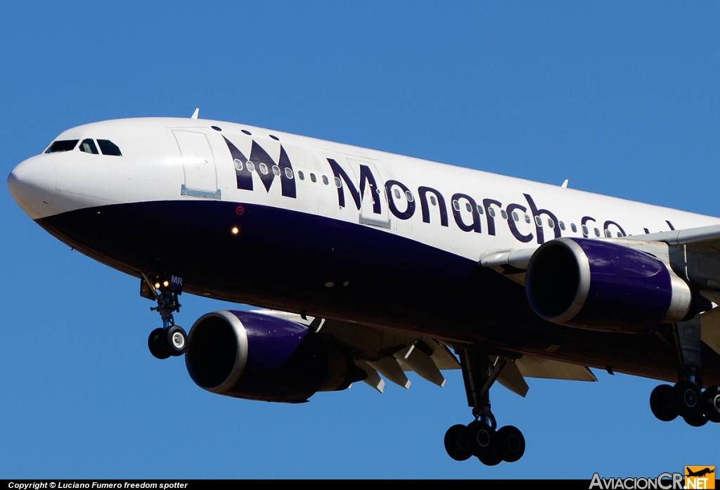 G-OJMR - Airbus A300B4-605R - Monarch Airlines