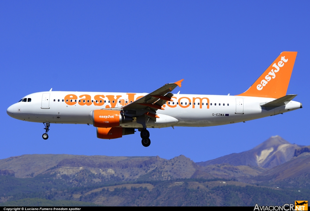 G-EZWA - Airbus A320-214 - EasyJet