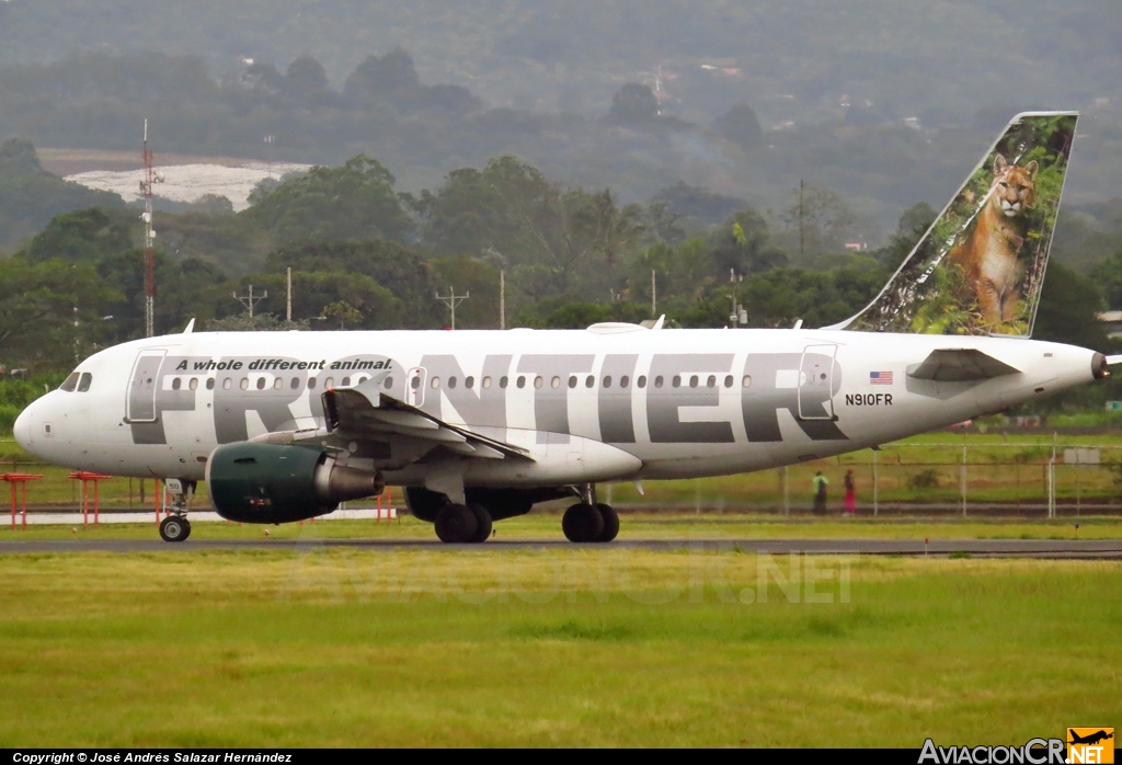 N910FR - Airbus A319-111 - Frontier Airlines