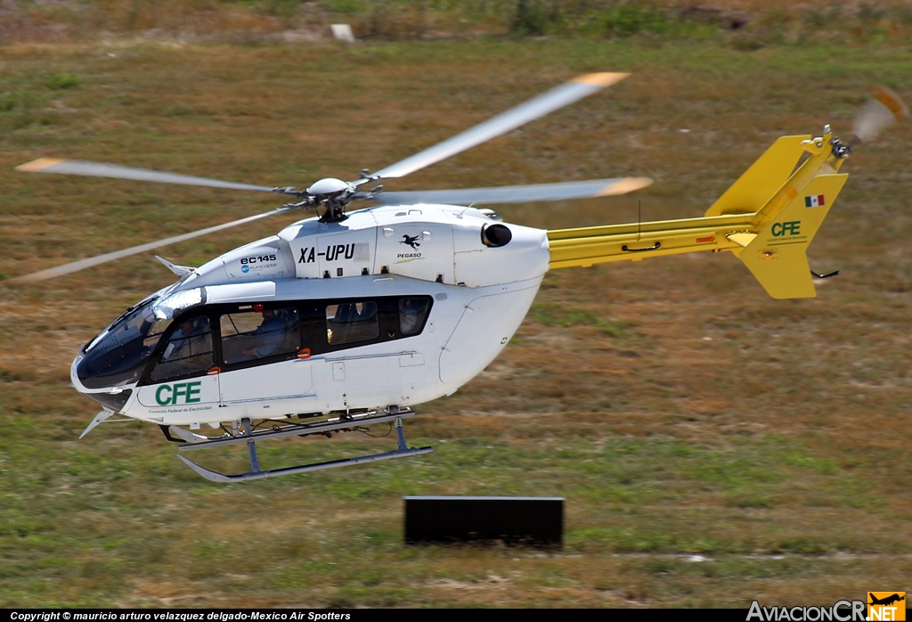 XA-UPU - Eurocopter-Kawasaki EC-145 (BK-117C-2) - Comision Federal de Electricidad ( CFE )