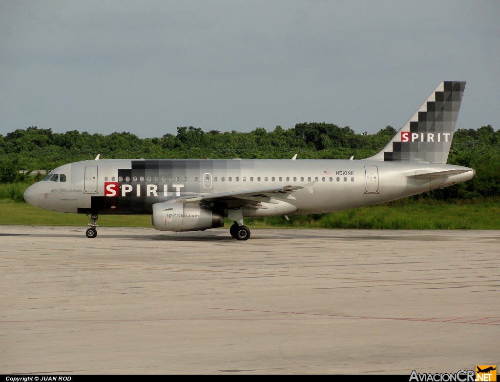 N510NK - Airbus A319-132 - Spirit Airlines