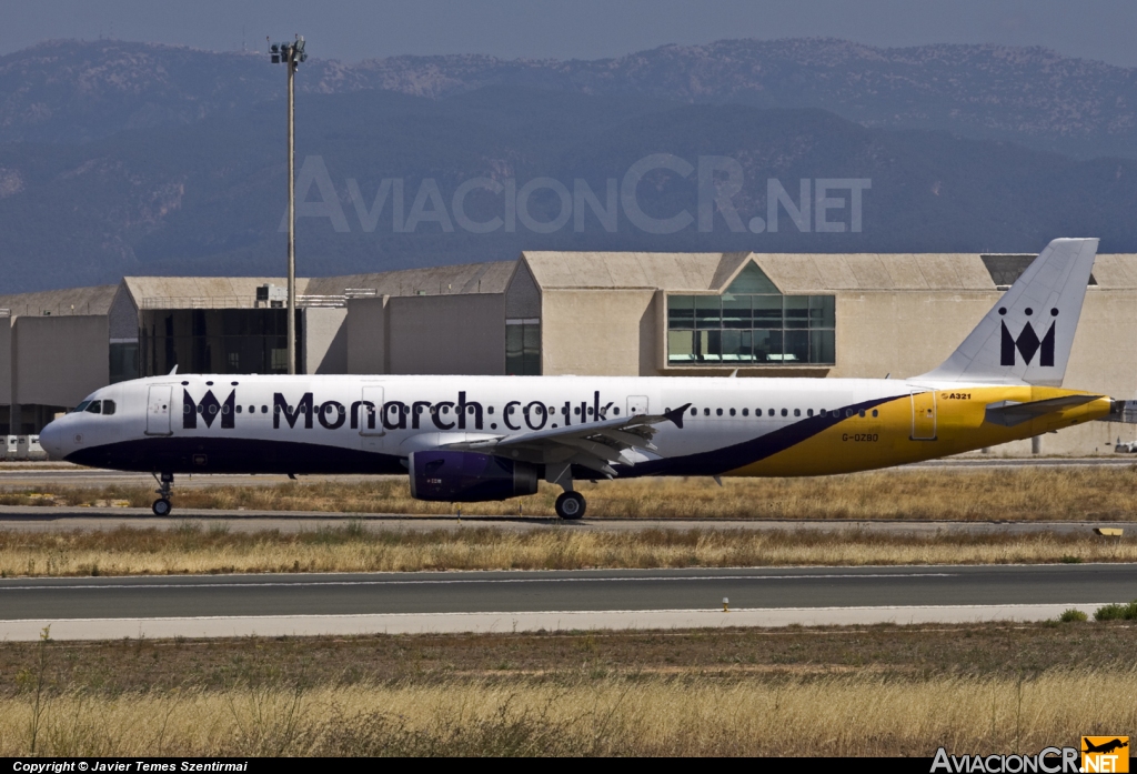 G-OZBO - Airbus A321-231 - Monarch Airlines