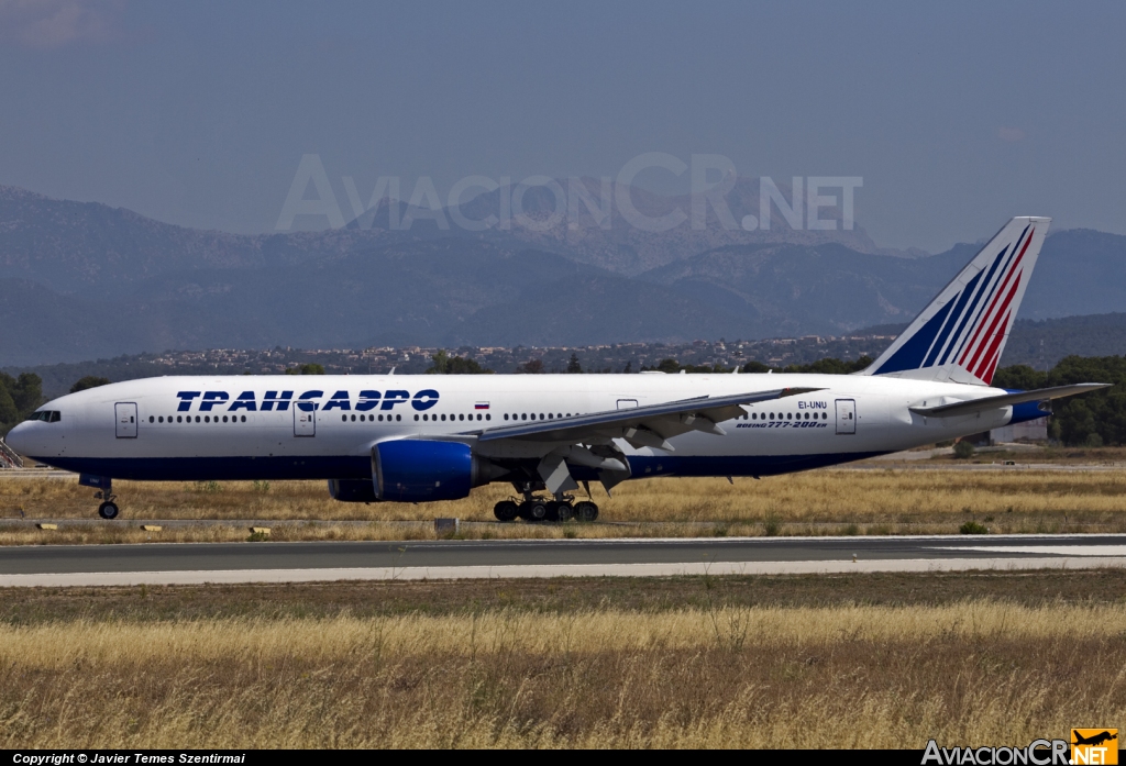 EI-UNU - Boeing 777-212/ER - Transaero Airlines