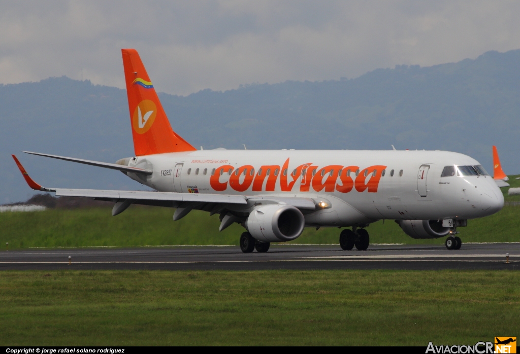 YV2851 - Embraer ERJ-190-100AR - Conviasa