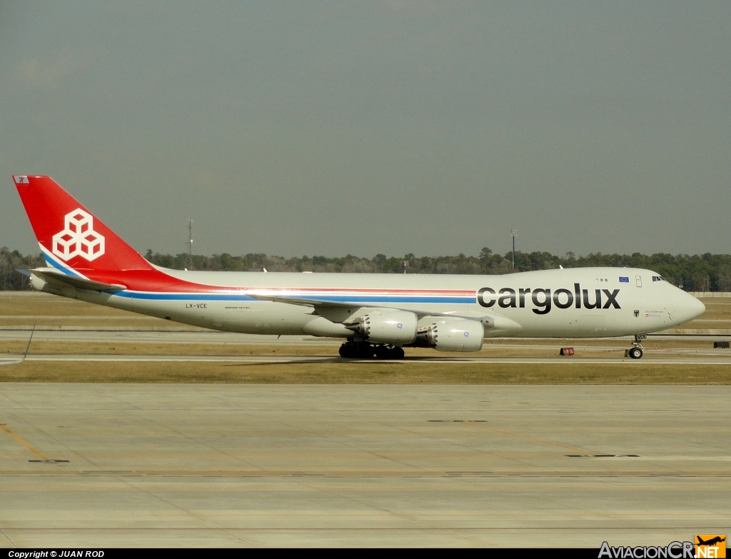 LX-VCE - Boeing 747-8R7F - Cargolux Airlines International