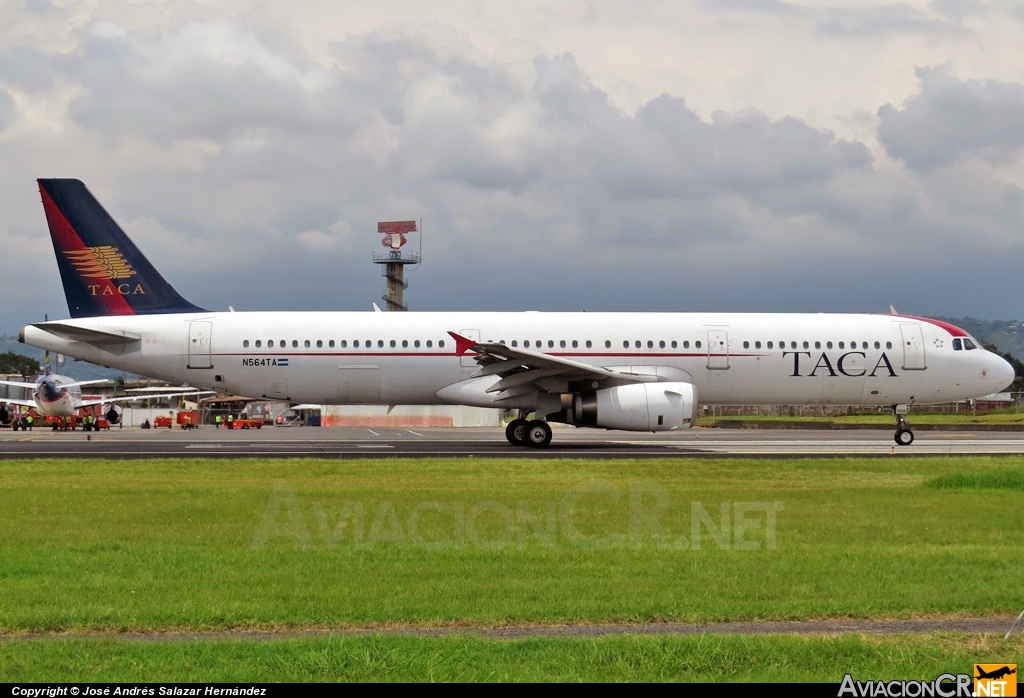 N564TA - Airbus A321-231 - TACA