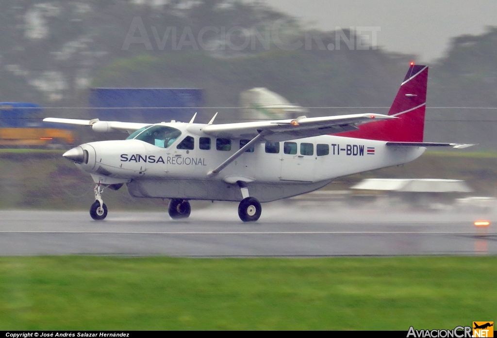 TI-BDW - Cessna 208B Grand Caravan - SANSA - Servicios Aereos Nacionales S.A.