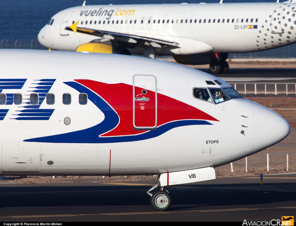 OK-TVB - Boeing 737-8CX - Travel Service