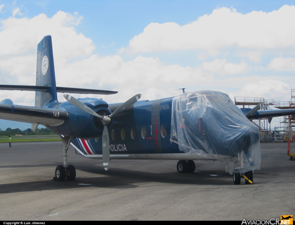 MSP002 - De Havilland Canada C-7A Caribou - Ministerio de Seguridad Pública - Costa Rica