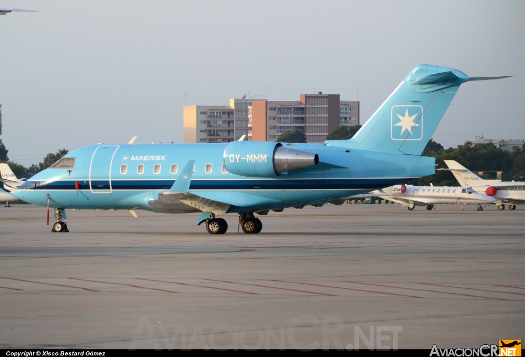 OY-MMM - Canadair CL-600-2B16 Challenger 604 - Maersk