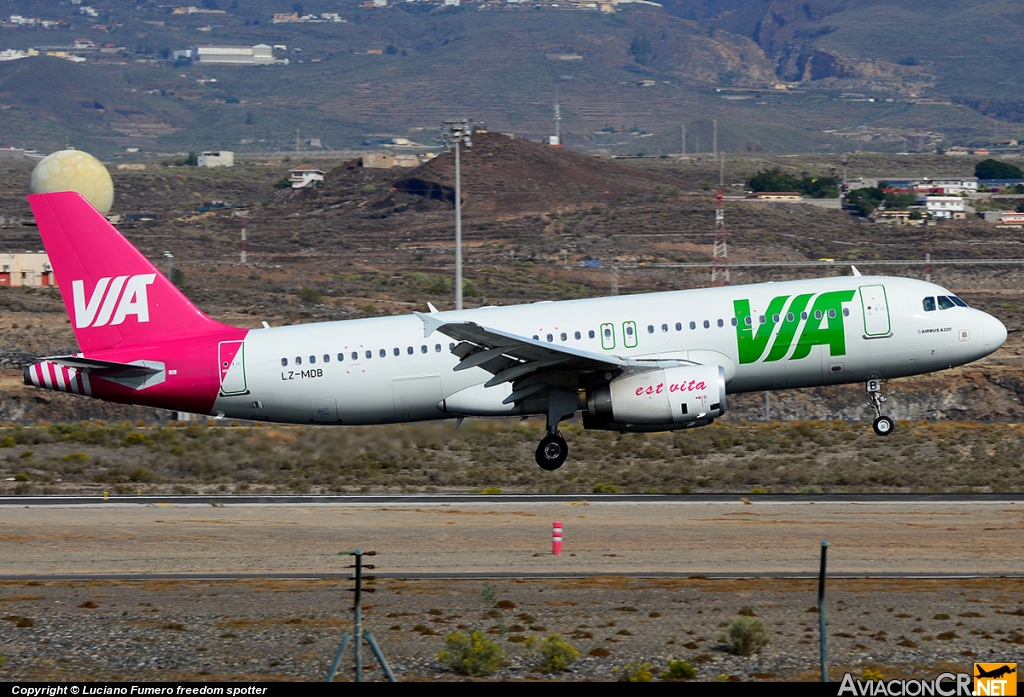 LZ-MDB - Airbus A320-232 - Air Via