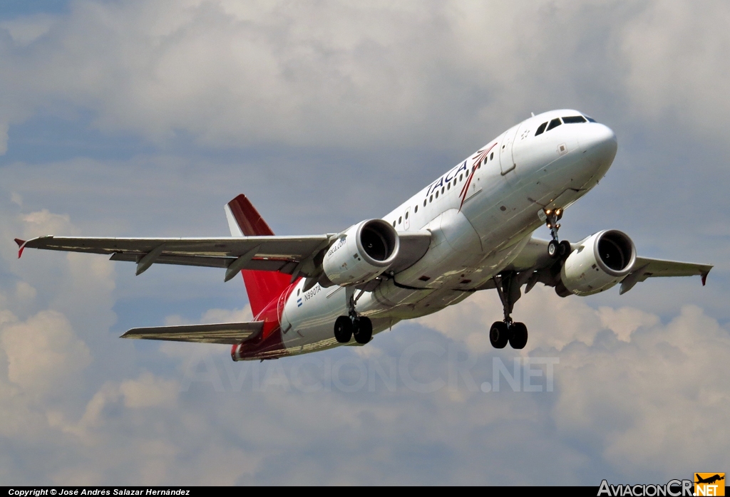 N990TA - Airbus A319-112 - TACA