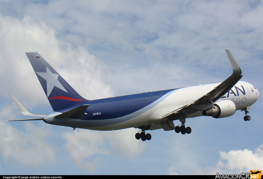 N418LA - Boeing 767-316F(ER) - LAN Cargo