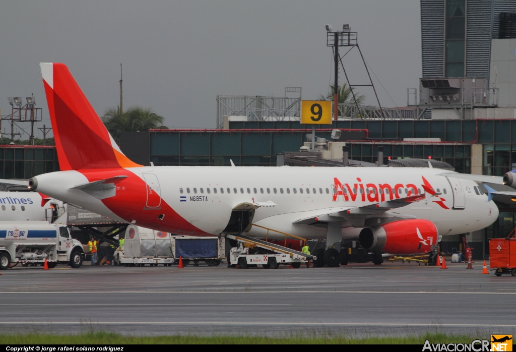 N685TA - Airbus A320-233 - Avianca