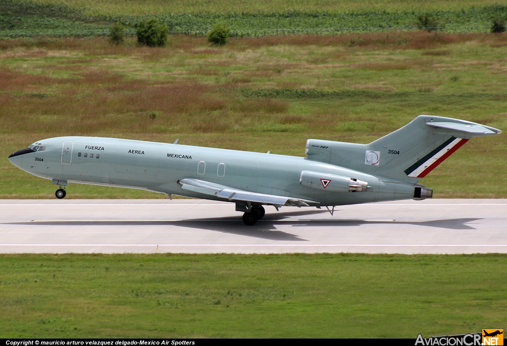 3504 - Boeing 727-14(F) - Fuerza Aerea Mexicana FAM
