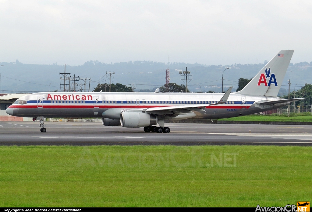 N649AA - Boeing 757-223 - American Airlines