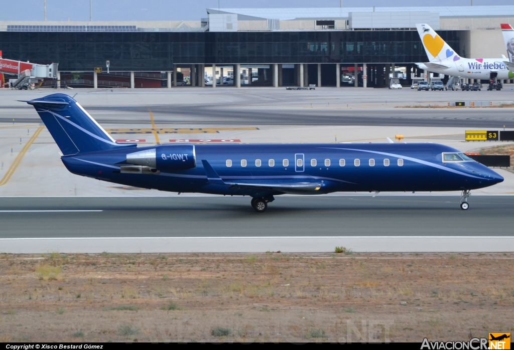 G-IGWT -  Bombardier CL-600-2B19 Challenger 850 - Ocean Sky