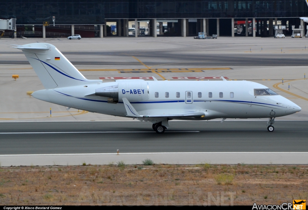 D-ABEY - Bombardier CL-600-2B16 Challenger 605 - Jetair Flug