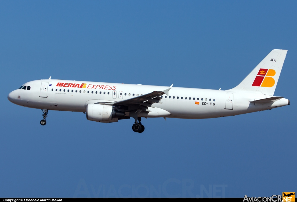 EC-JFG - Airbus A320-214 - Iberia Express