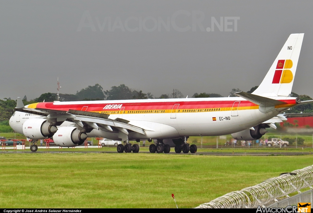 EC-INO - Airbus A340-642 - Iberia