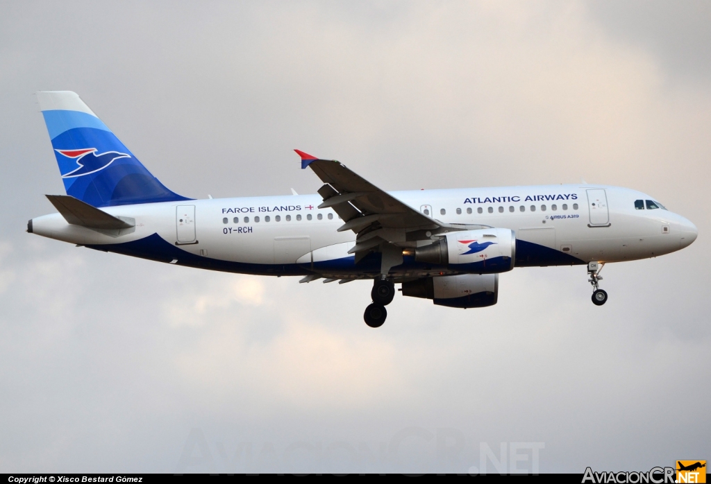 OY-RCH - Airbus A319-112 - Atlantic Airways