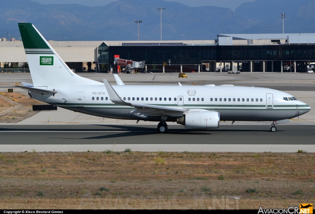 VQ-BTA - Boeing 737-7P3 BBJ - Jet Aviation Business Jet